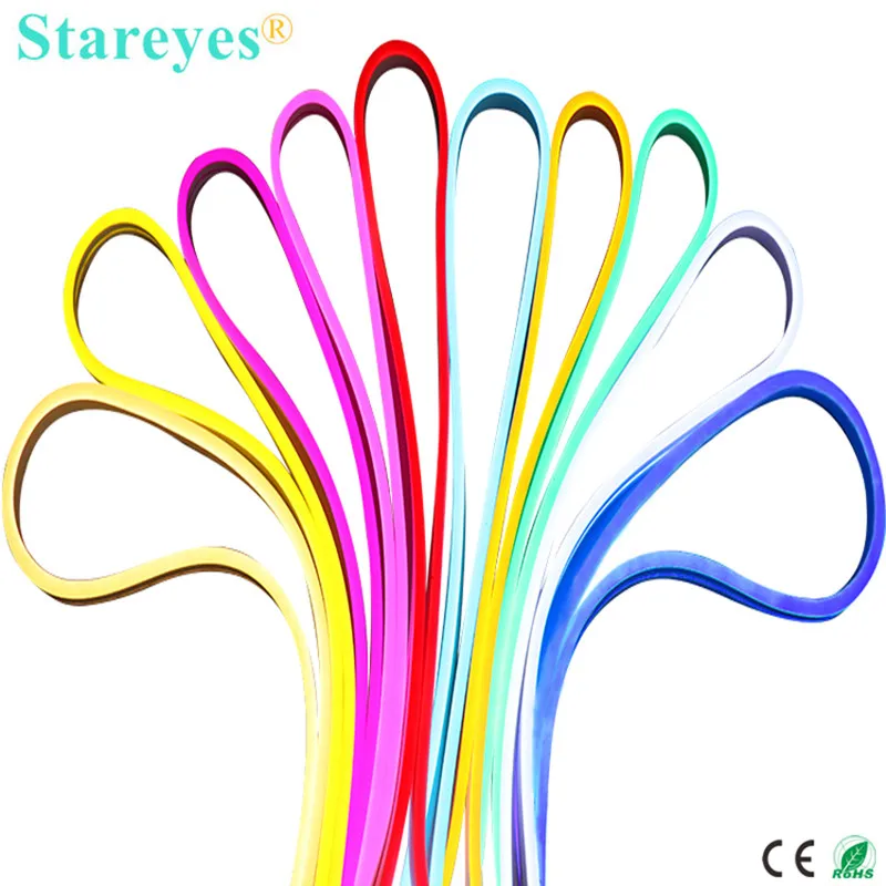 

LED Flexible Neon Light SMD 2835 120LED/m 5m DC12V LED Strip Waterproof string Sign Decoration Neon Rope Ribbons light