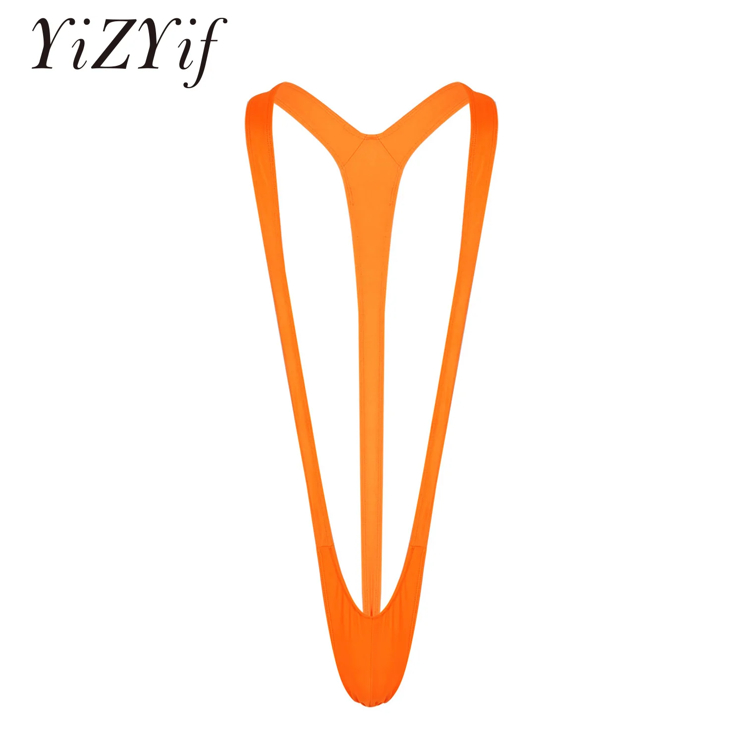 

Mens Fluorescence Sexy Stretch Open Thong Mankini Beach Swimsuit Bodysuit Gay Male Swimming Hot Sexy Swimwear Bathing Suit