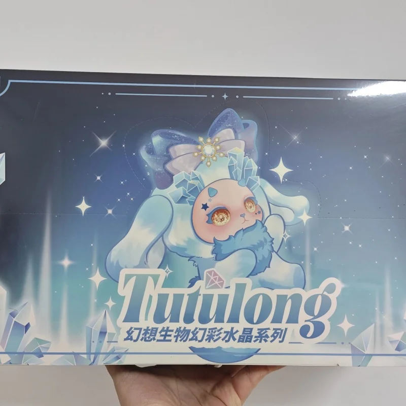 حار جديد Tutulong 3 القط التنين الخيال مخلوق فانتوم اللون كريستال سلسلة صندوق أعمى أرنب دمية على شكل تنين لعبة عصرية هدية عيد ميلاد