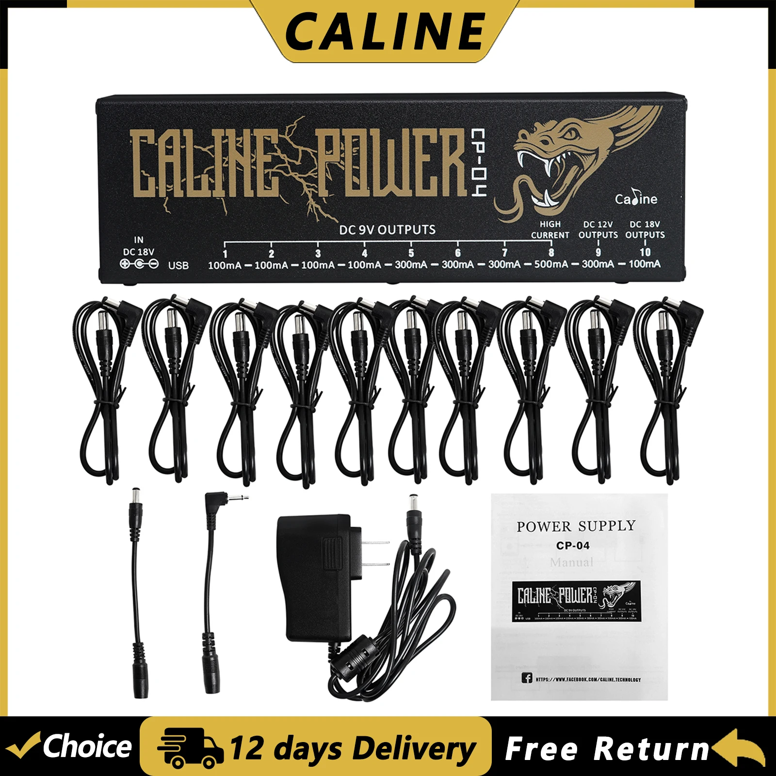 Caline CP-04 Guitar… - image