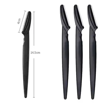 أدوات تشذيب الحواجب، ماكينة حلاقة محمولة للوجه، مزيل شعر الحواجب، شفرات حلاقة، أدوات تجميل 8 best sales الحواجب - №1
