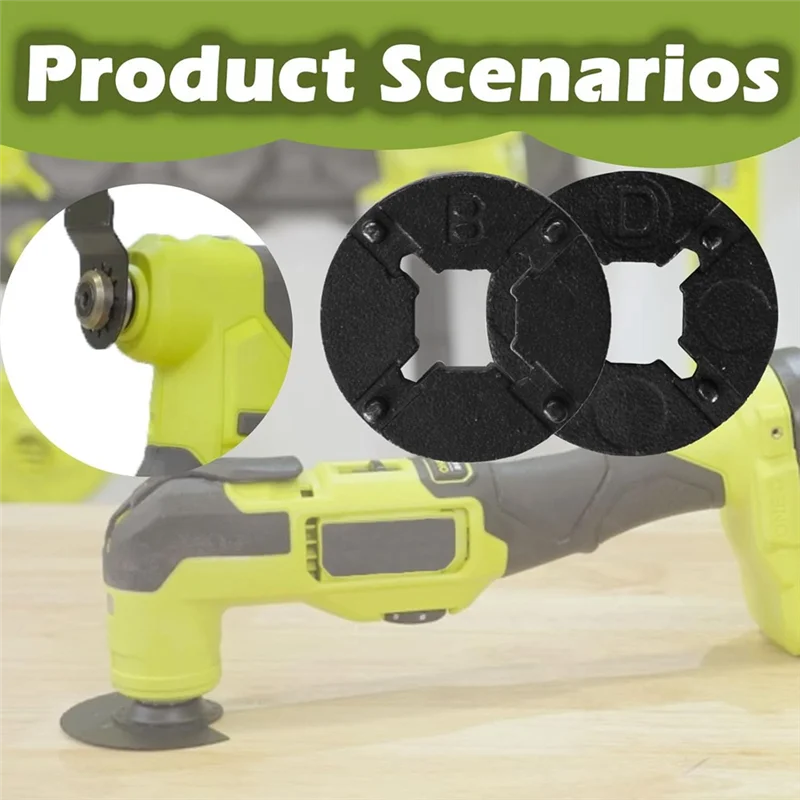 A76K For Ridgid Multi-Tool Blade Adapter 692496002 Replacement Blade Adapter For MT100G MT100 PSL1MT01 NT1MT