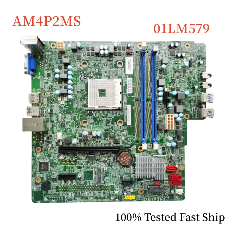 

AM4P2MS For Lenovo M725S 720-18APR Motherboard 01LM579 AM4 DDR4 Mainboard 100% Tested Fast Ship