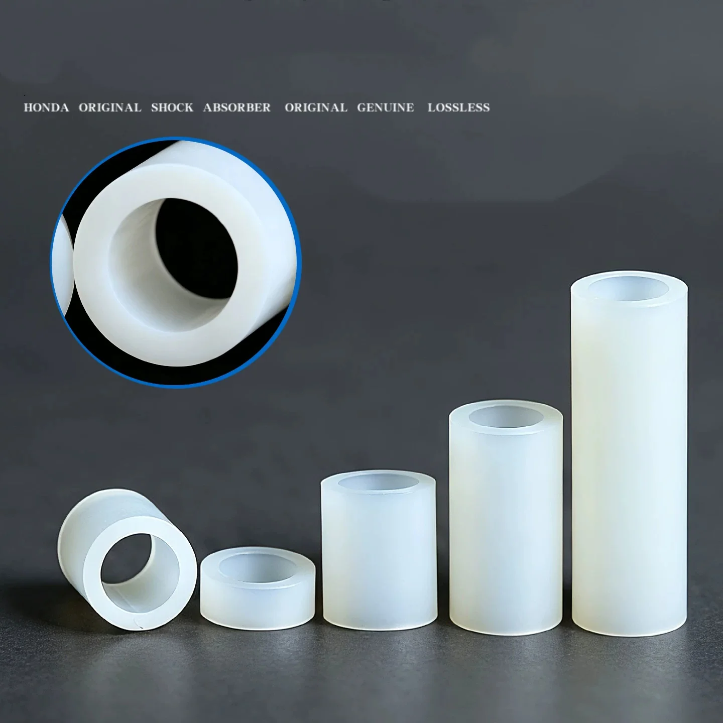 

1000PCS/1LOT ABS Through Round Spacer Plastic Support Nylon Isolation Column Gasket for 3MM 4MM 5MM OD*ID*H