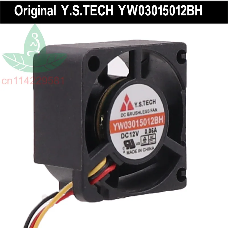 

New Cooling Fan For Y.S. 3CM Hard Disk Box Graphics Card YW03015012BH DC12V 0.06A