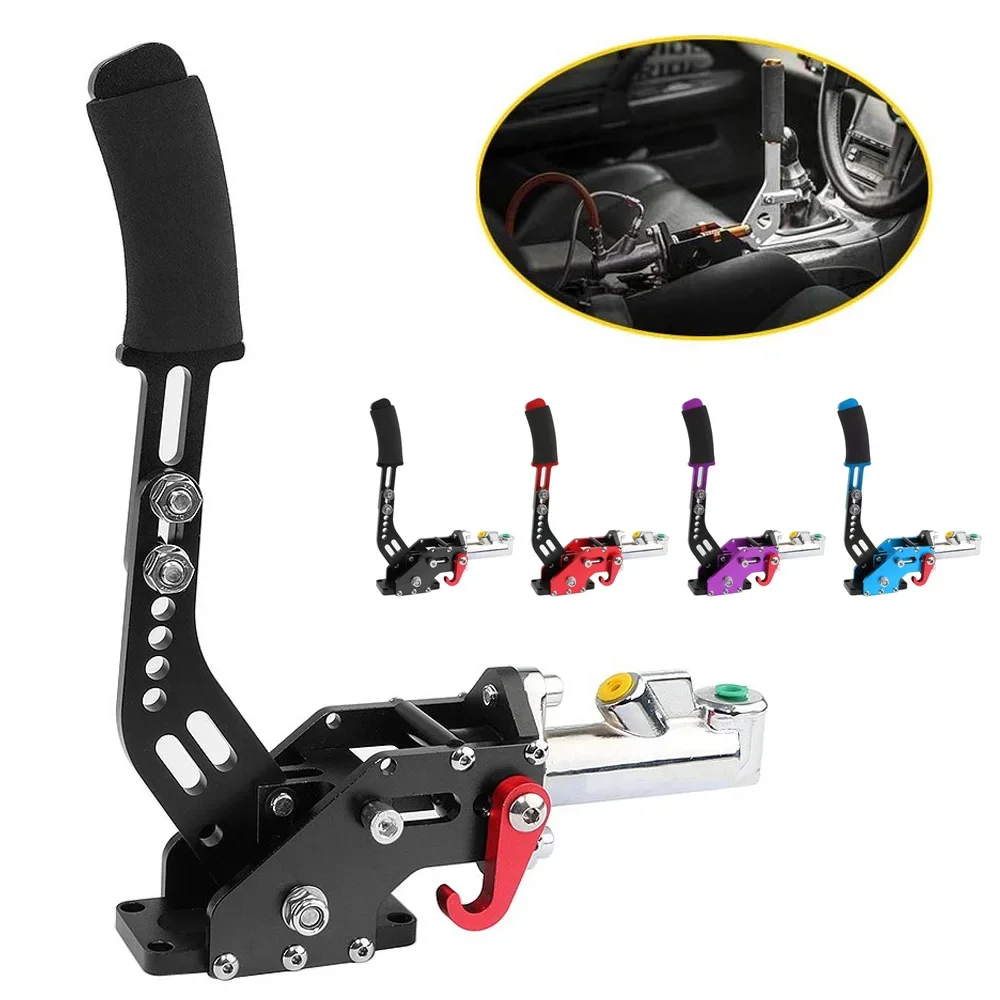 

Универсальный гидравлический ручной тормоз из алюминиевого сплава - регулируемый рычаг тормоза для дрифта и тюнинга автомобилей