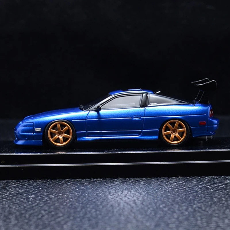 404 Error Diecast Alloy 1:64 Scale 180SX Modified Limited Edition Sports Cars Model Adult Toys Classics Souvenir Gifts Display