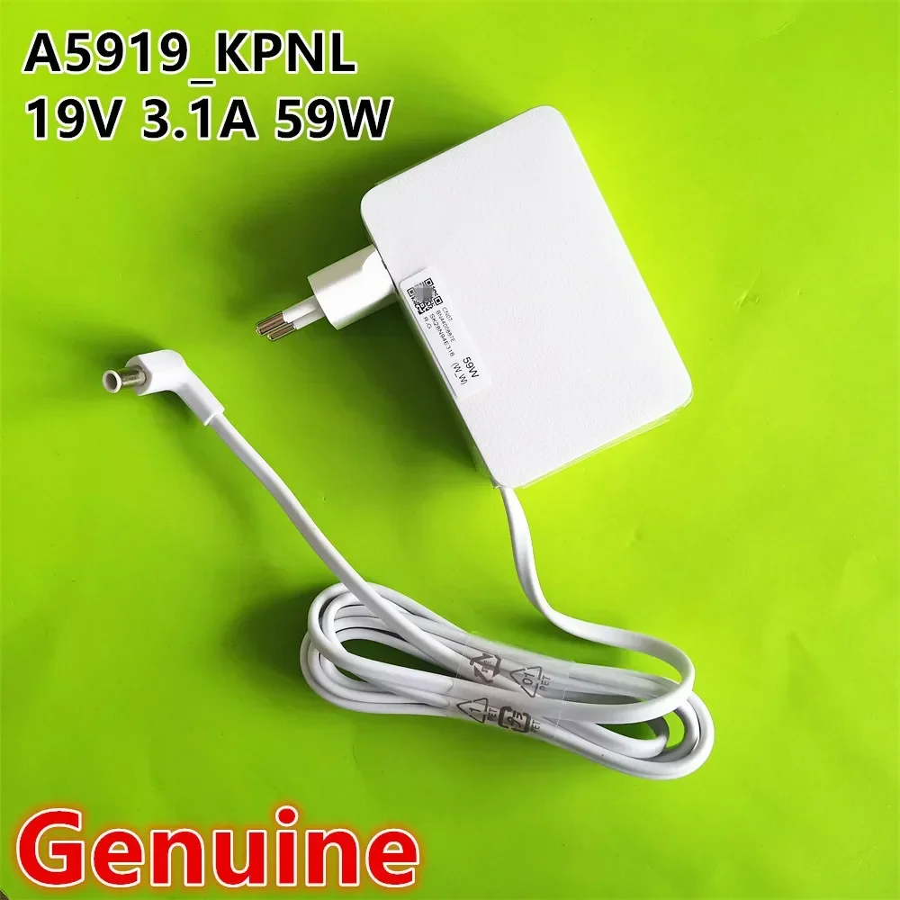 

A5919_KPNL Ac Adapter BN44-00887E 19V 3.10A 59W White Power Supply For S34J550WQU C32F391FWN U32J590UQN LC32JG56QQNXZA