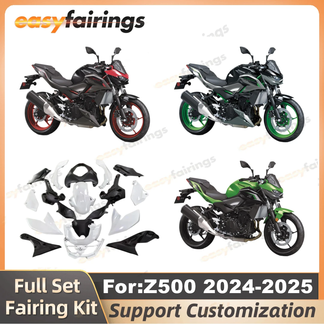 

Полный комплект обтекателя для мотоцикла, подходит для KAWASAKI Z500 Z500 2024 2025 24 25, комплекты обтекателей для кузова zxmt