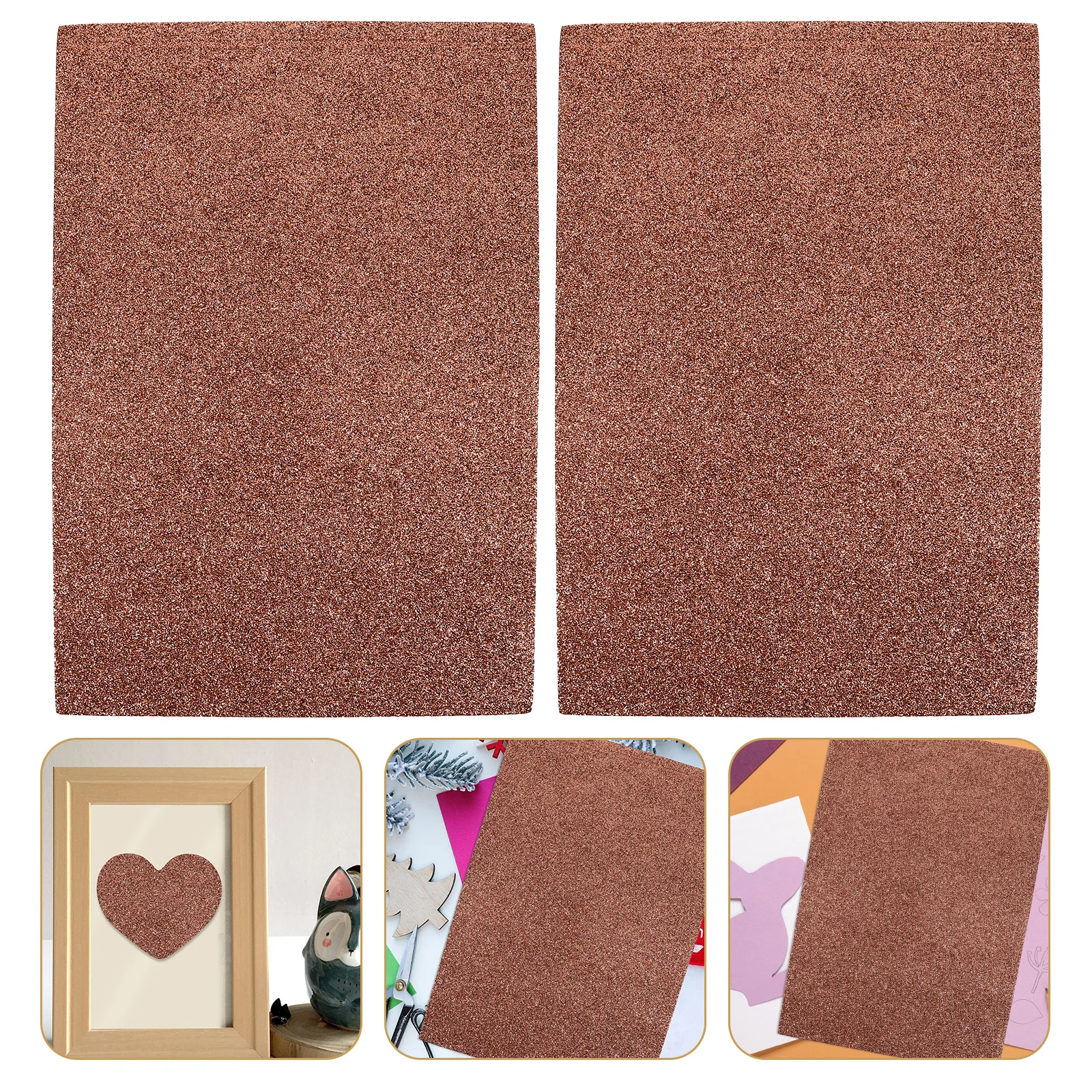 

10pcs Glitter Foam Sheet Sparkly A4 Craft Foam Sheets For Diy Decoration Party Gift Wrapping Scrapbooking Origami Stamping