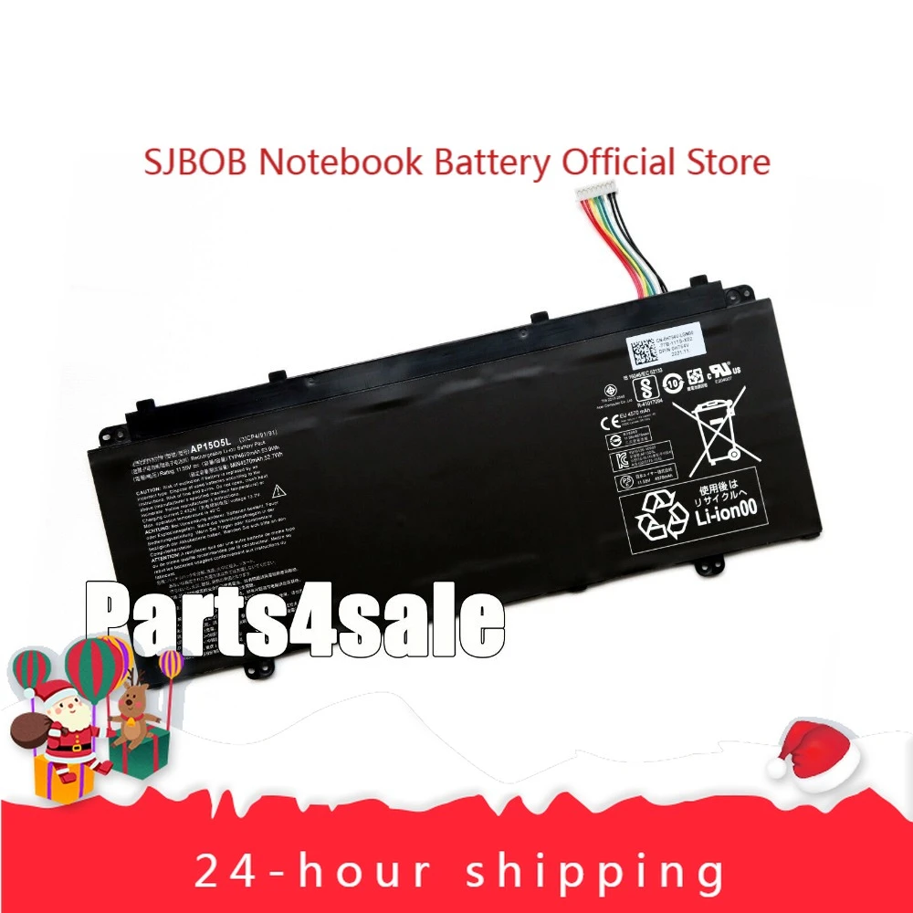 Genuine AP15O5L AP15O5L AP15O3K Battery for Acer Aspire S 13 S5-371 S5-371-52JR laptop battery