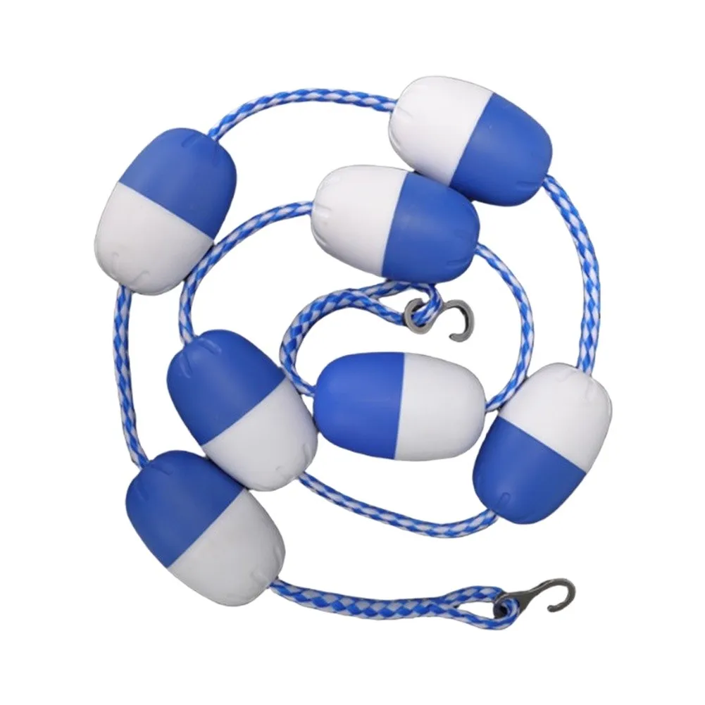 Nylon Pool Divider Rope with Resistant Construction and Consistent Buoyancy for Year Round Lap Pool Applications