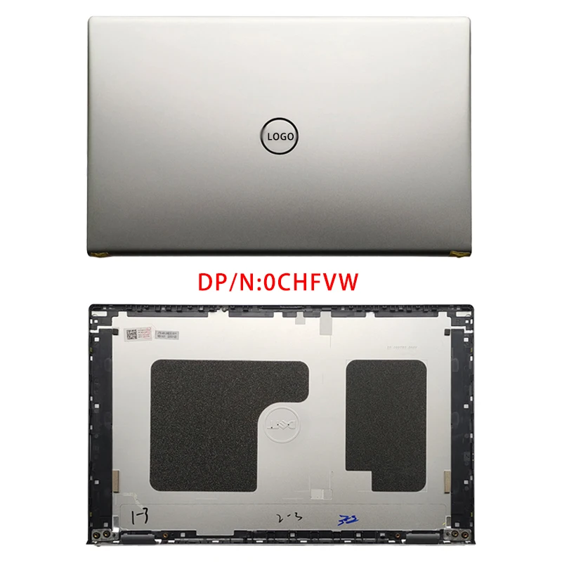 New For Dell Inspiron 15Pro 5510 5515 Replacemen Laptop Accessories Lcd Back Cover/Front Bezel/Palmrest/Bottom Silvery Grey Blue