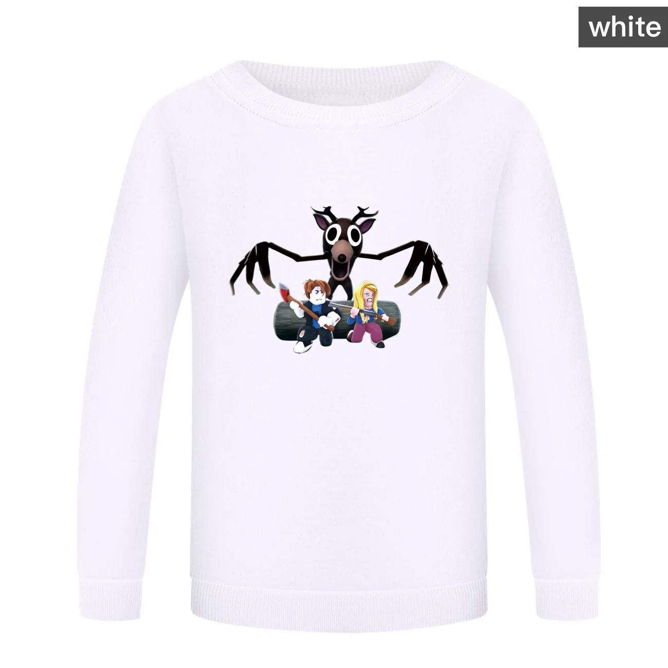 99 Nights in the Fores Cartoon Kids Long Sleeve Coat Girls Autumn Jacket Toddler Boys Hooded Sweatshirt Cute Children's Clothing