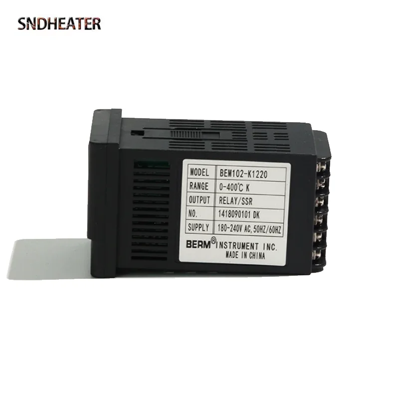 SNDHEATER Прозрачный стеклянный экран ПИД-регулятор температуры 0-400C Универсальное реле SSR Выход BEM102 BEM402 BEM702 BEM902 Термостат