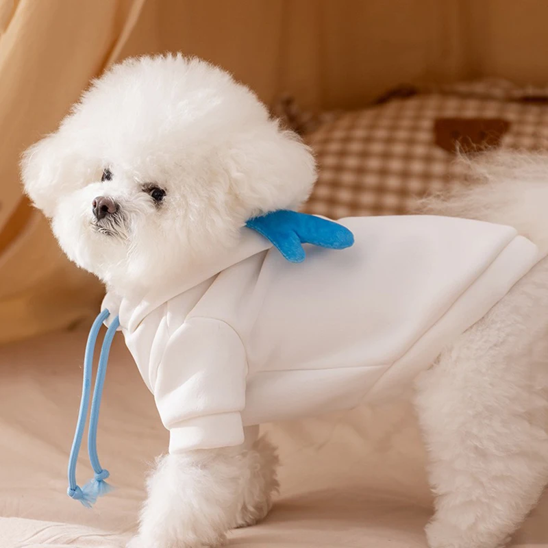 

Halloween Dog Clothes Teddy Bear Holiday Transformation Costume Bichon Frise Warm Hoodie Small to Medium-sized Sweatshirt