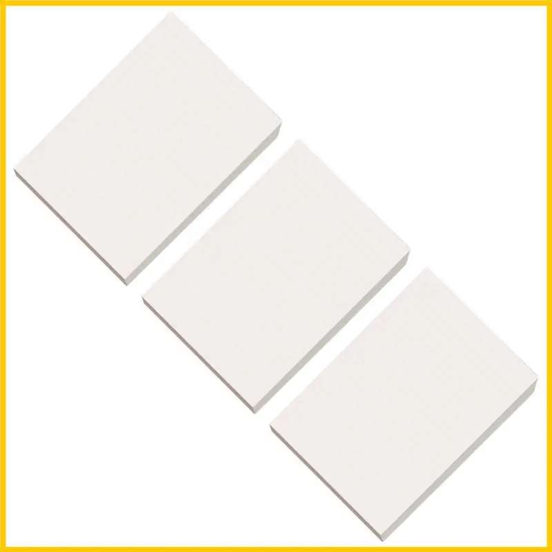  3 Pcs Writing Pad Set Blank Note Pads Draft Paper Graphing Pad Calculation Pad