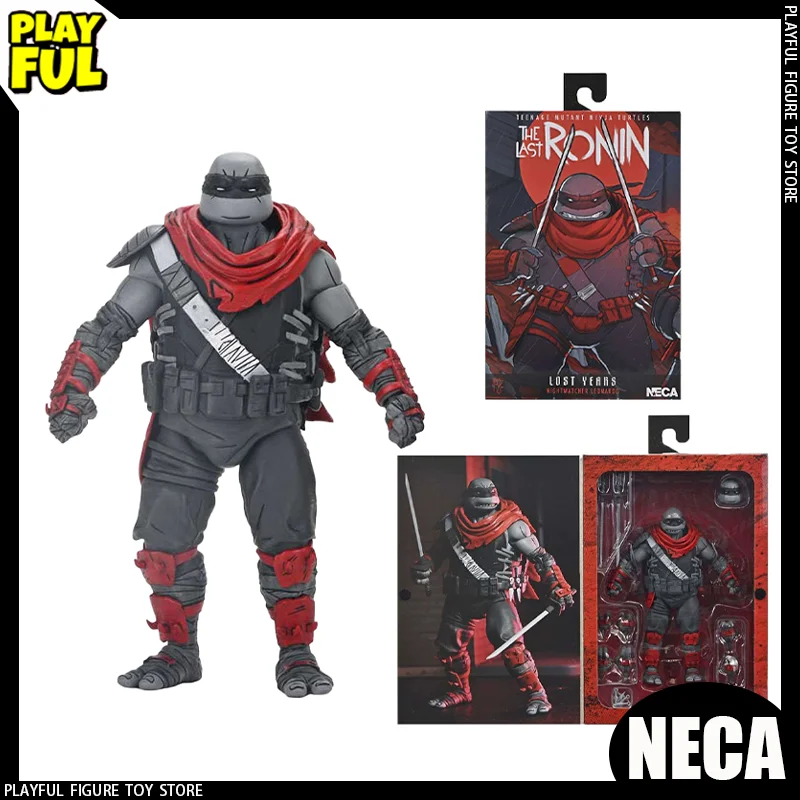 

Предпродажа, новый оригинальный Neca Ninja Turtles Nightwatcher The Last Ronin Leonardo Da Vinci, аниме-фигурка Neca 54413, игрушки на заказ, подарок