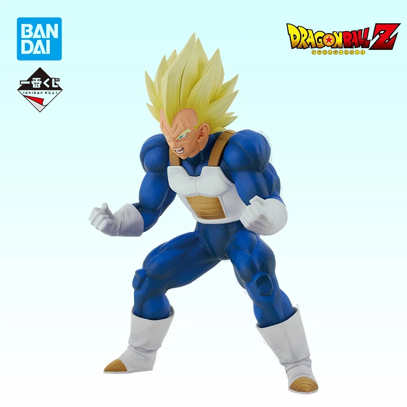 In Stock Original Bandai Ichiban Kuji Dragon Ball Vegeta MASTERLISE Anime Action Figure Collectible Genuine 22cm Model Toys Gift