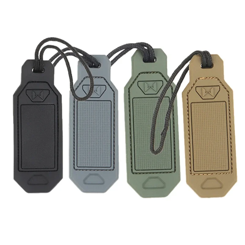 Tactical Camping Personalized Tag 4pcs CS Wargame Equipment Hunting Sports Accessories Outdoor Tools Decorations Collectibles