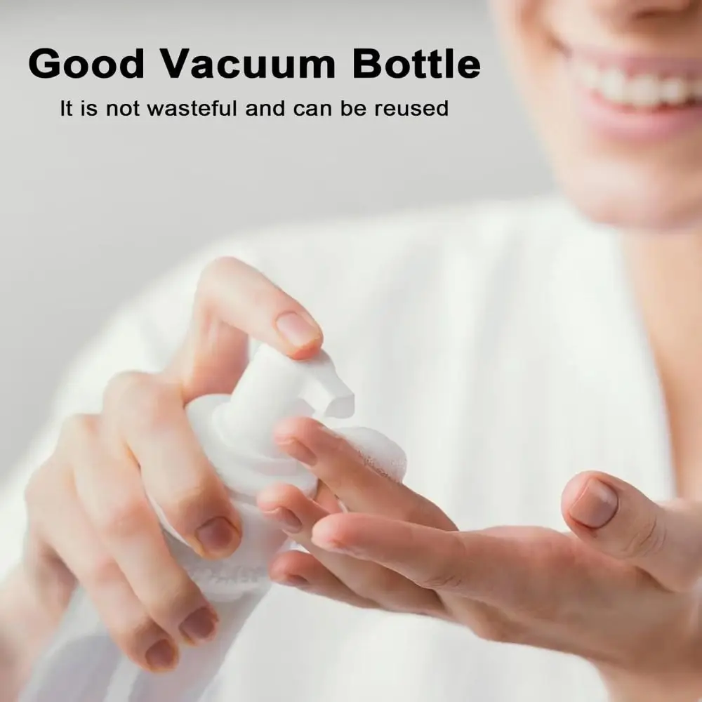 Portable 30/60ml Foam Pump Bottle Clear Plastic Foam Bottle Empty Bottle Cosmetics Packaging