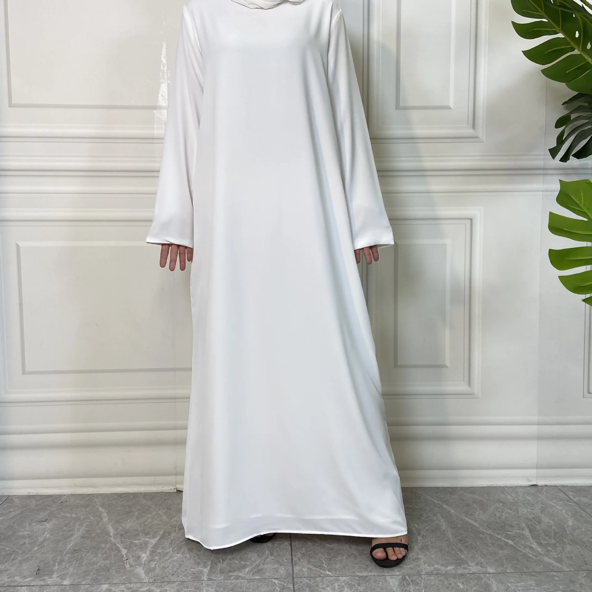 

Ид Платье Женщины Абая Скромные Платья Длинный Халат Vestidos Кружева Дубай Саудовская Аравия Абая Кафтан Марокко Джалабия Рамадан