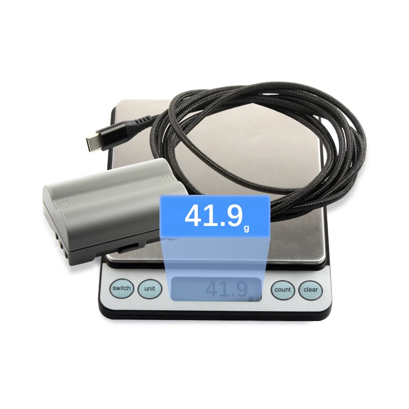 EN-EL3E PD/Type-C الدمية البطارية ENEL3E EN EL3E الزاوية اليمنى USBC لكاميرا نيكون D50 D80 D70 D90 D300 D70S D100 D300S D200 D700