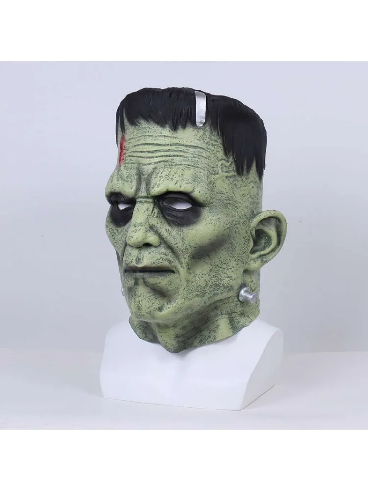 Halloween Horror-Monster Latexmaske Realistische Ganzkopf-Cosplay-Maske für Erwachsene Maskerade Spukhaus Kostümparty-Zubehör