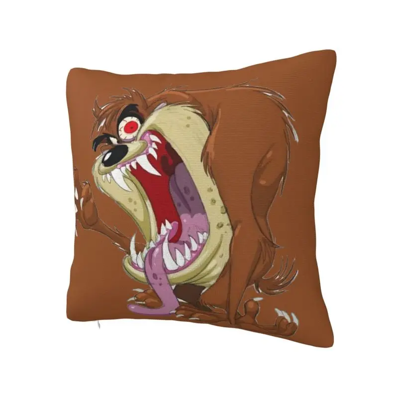 Custom Anime Tasmanians Devils Cushion Covers Sofa Living Room Square Throw Pillow Cover