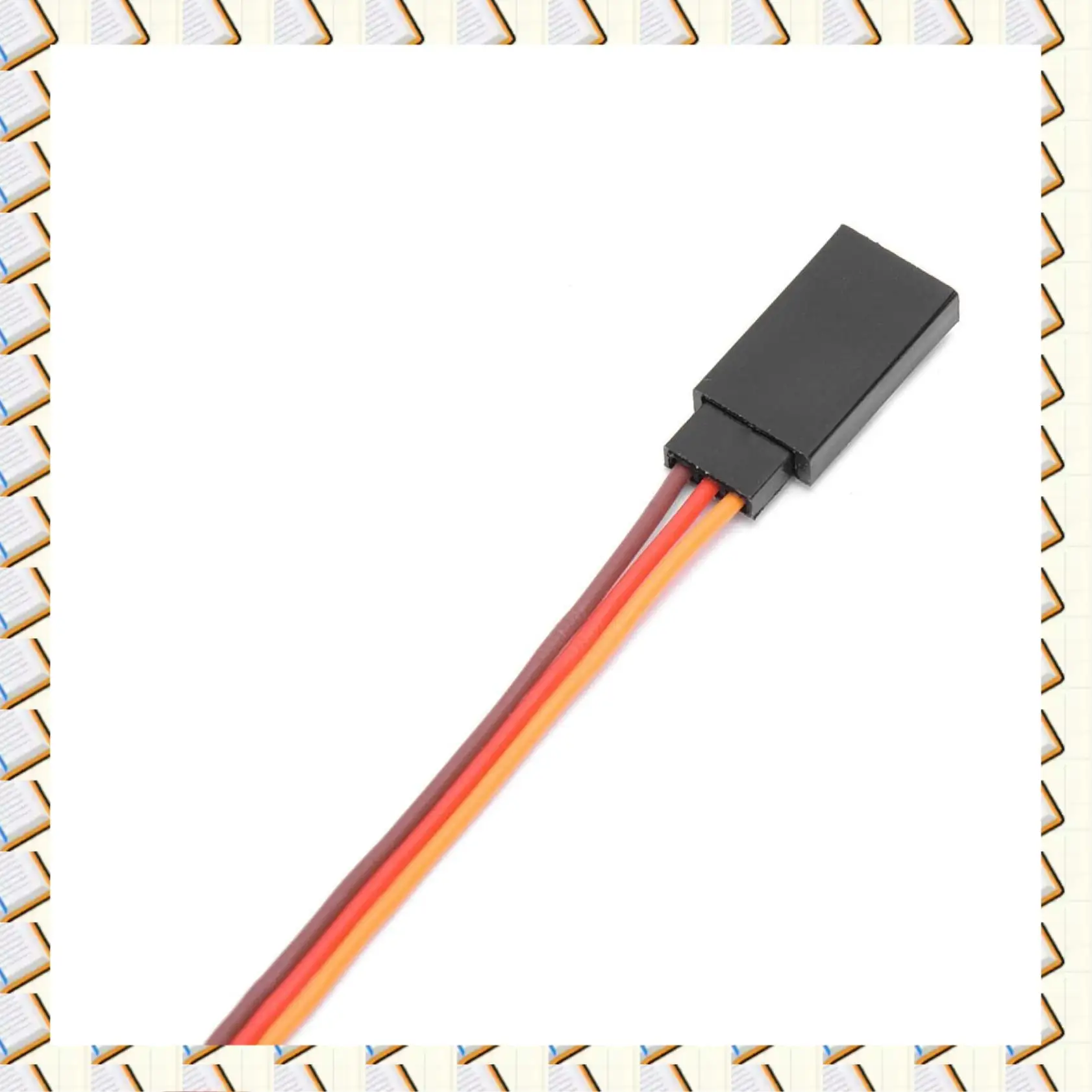 

A14M 10 Pieces Of Male-To-Female Servo Extension Cords For RC Futaba's JR Remote Servo Extension Cord Wire And Cable (500 Mm)