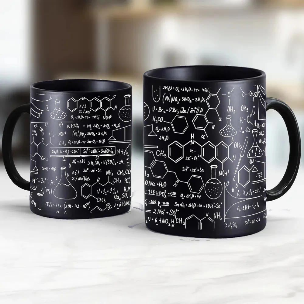 Subject Theme Mug, Physical Chemistry, Biological Science, Language Attribute Mug, School Gift Mug