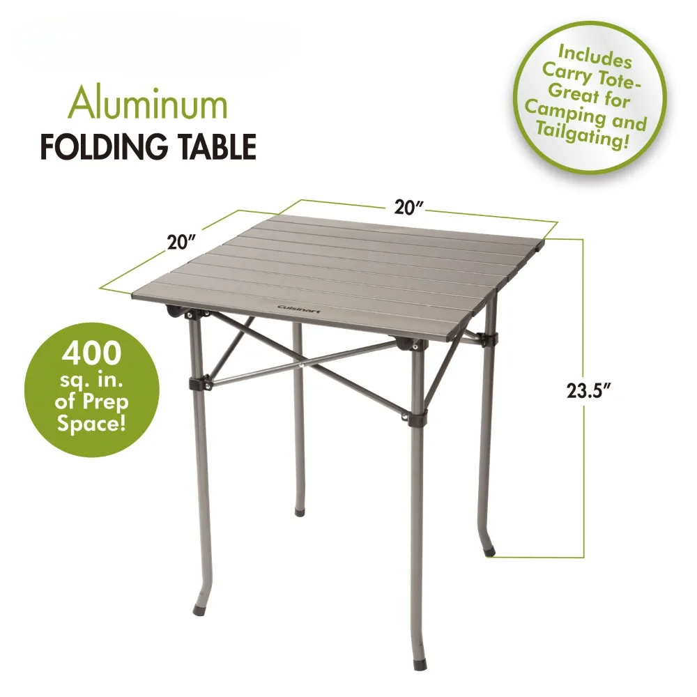 2024 New Cuisinart Aluminum Folding Table