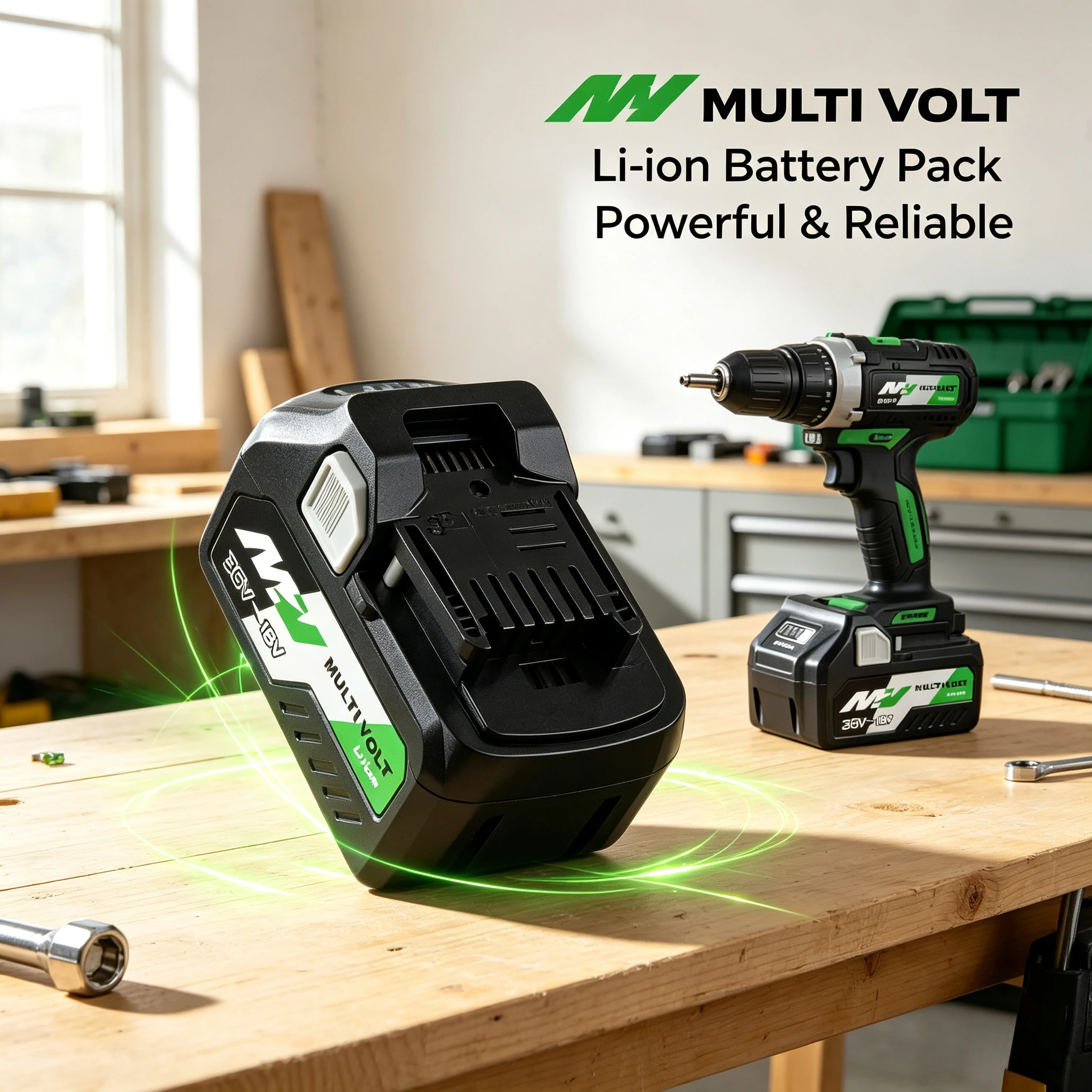 High Power 18V/36V 5.0Ah  Battery For HiKOKI Hitachi BSL1840 BSL1850 Fit DS18DSL C18DSL Wood Cutting & Drilling Work Battery