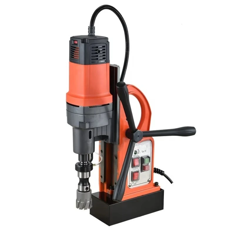 MW-32B 220V Electric Drill Machines 60mm 18000N Professional Magnetic Drills Vertical Stabilization 110V