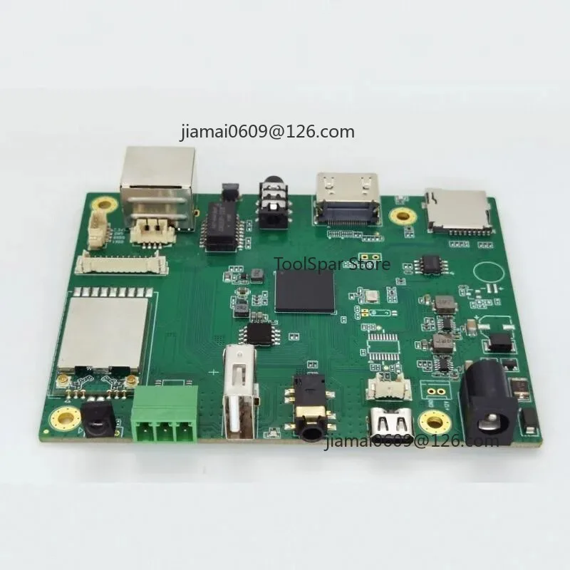 4K Multi‑Channel Decoder 4‑Screen Splitter 5G Module Voice Intercom UVC Output TF Card Recording Serial Port Transmission