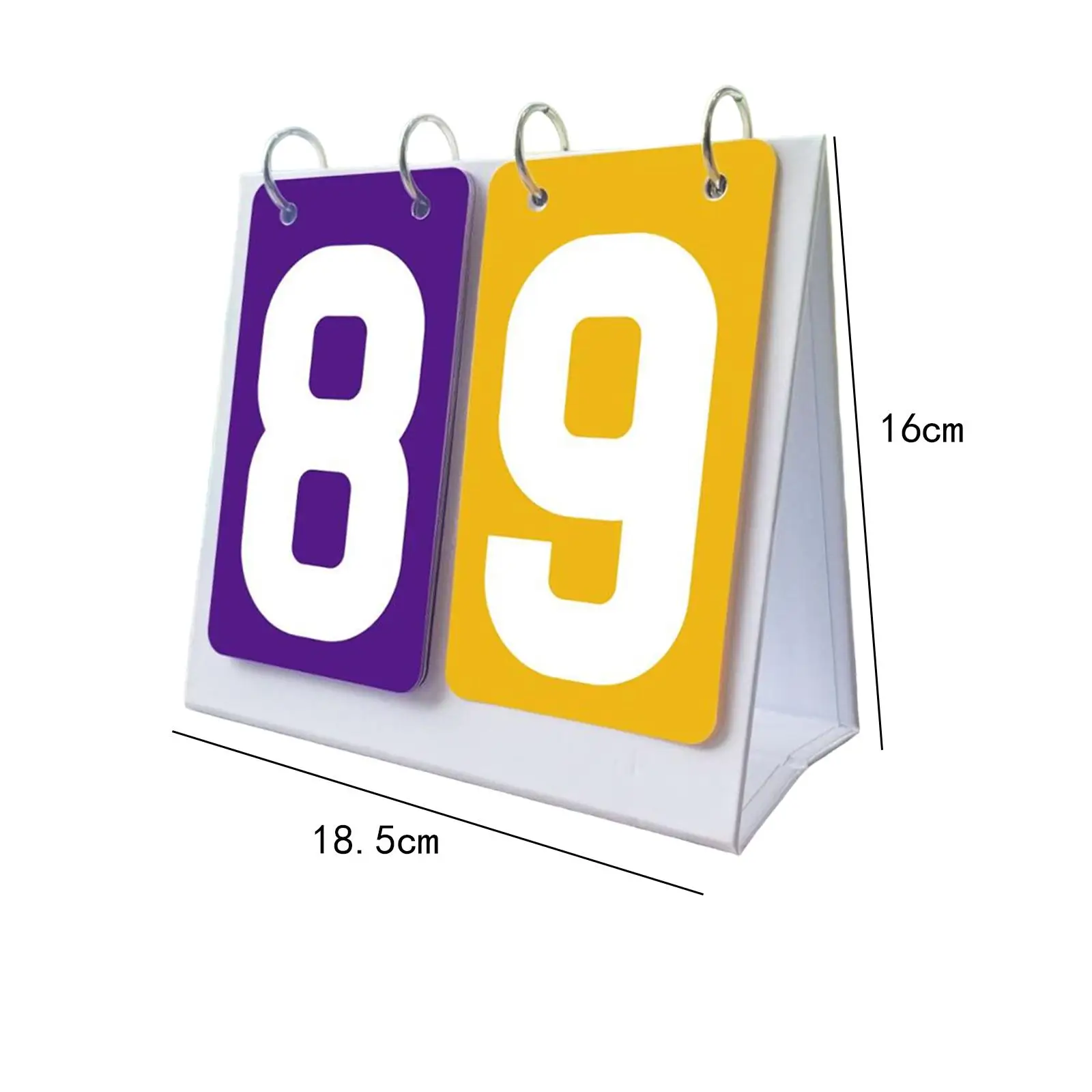 게임 야외 야구를 위한 스포츠 스코어보드 2자리 탁상용 점수 플리퍼