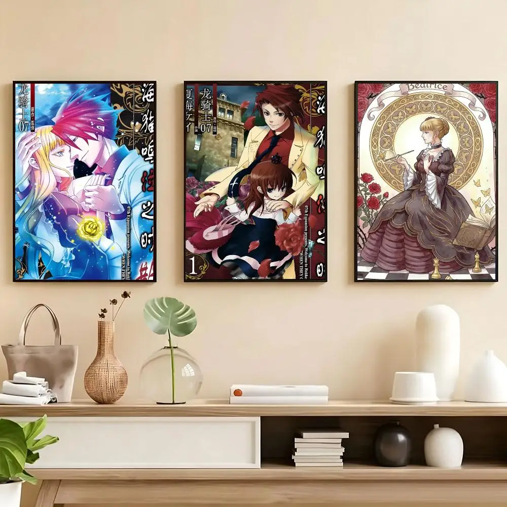 Hot Umineko When T-They Cry Poster Poster HD Self Adhesive Waterproof Wall Art Ideal For Home Office Dorm Bedroom Great Gift