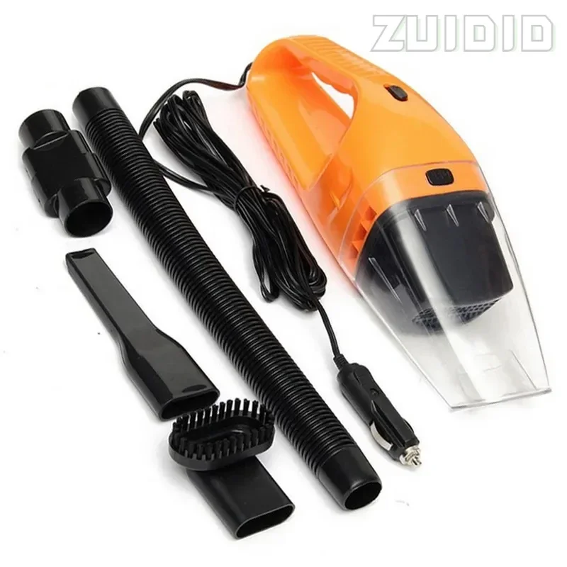 12V 120W 5m Portable Handheld Handheld Car Vacuum Cleaner Powerful Wet Dry Dual-use Vacuum Cleaning Machine Car Accessories 2023