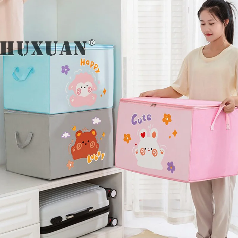 1 قطعة مكعب للطي اللعب صندوق تخزين الاطفال اللعب المنظم صندوق ورأى القماش النسيج سلة التخزين ل الكرتون الحيوان الحضانة لعبة صناديق