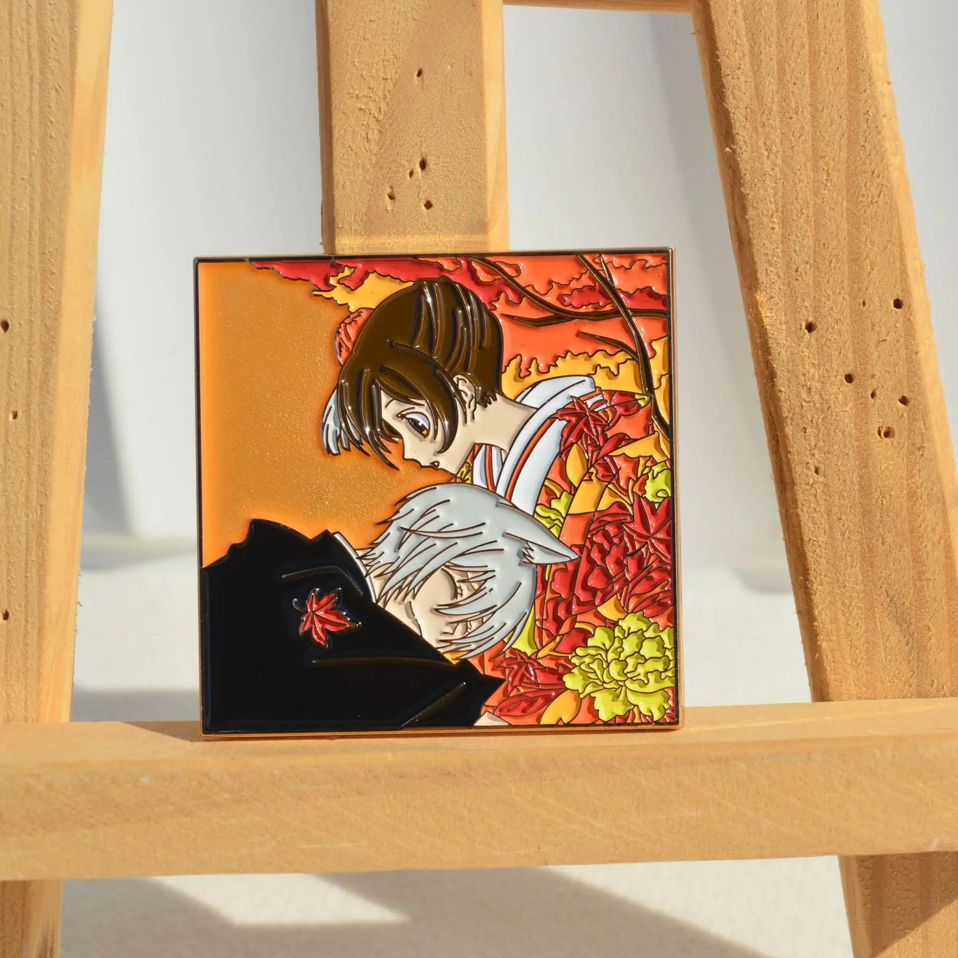 Anime Kamisama Love Anstecknadeln, Tomoe Momozono Nanami Pins, Kamisama Kiss Broschen für Rucksack, Tasche, Kleidung, Revers, Cosplay-Spielzeug