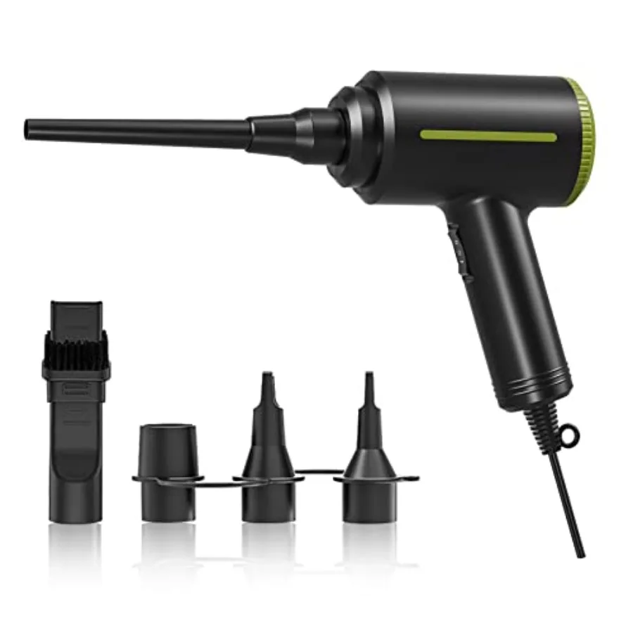 

Electric Air Duster 2 Speed 40000RPM Air Blower Pump for Computer Keyboard Dust Hairs Reusable Red