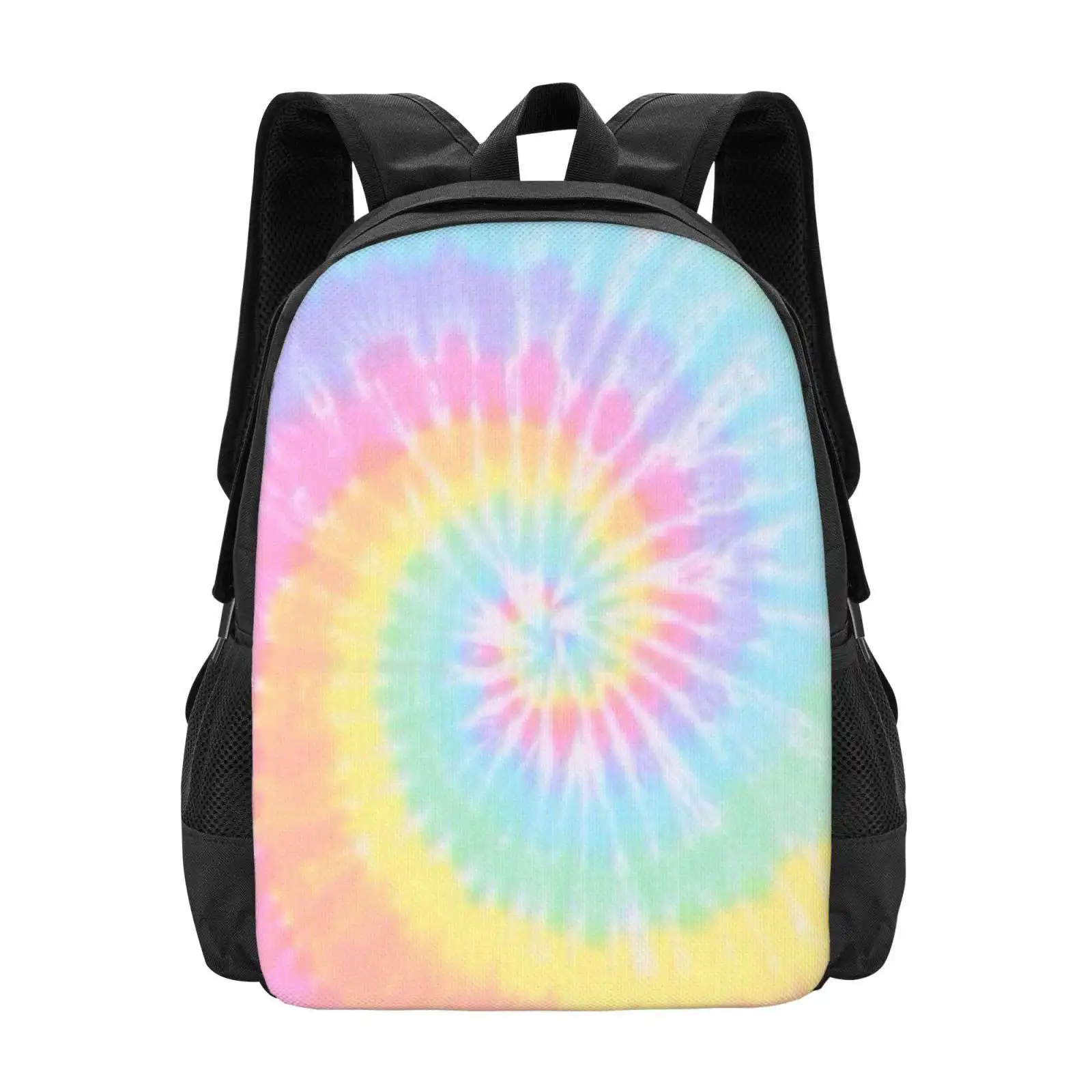 Rainbow Tie Dye Hot Sale Backpack Fashion Bags Rainbow Tie Dye Tie Die Tye Dye Tye Die Tumblr Instagram Youtube Cute Room City