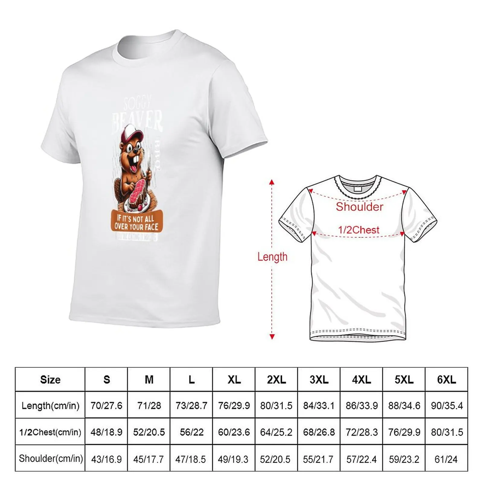 Soggy Beaver T-Shirt t shirt man cotton t shirts designer T-Shirt