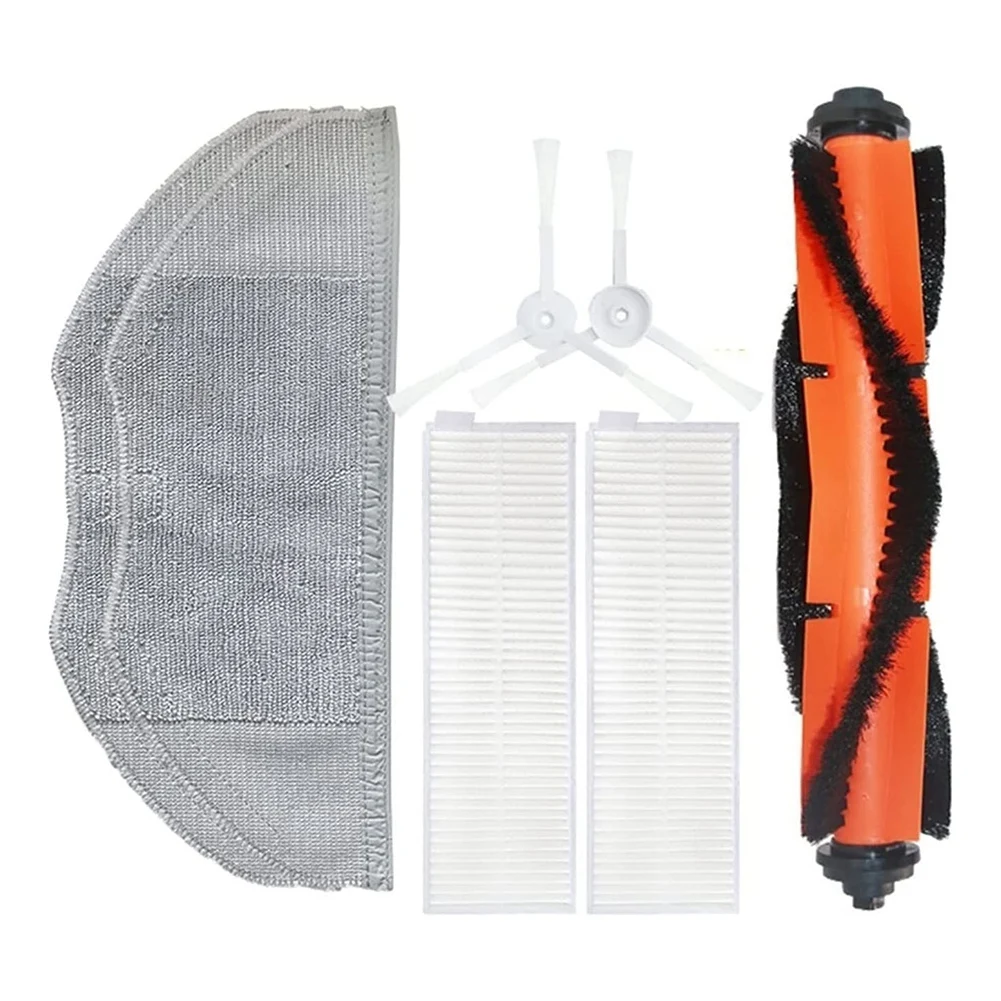 For Xiaomi Mi Robot Vacuum Mop Essential Mijia G1 Accessories Main Side Brush Hepa Filter Mop Cloth Accessories_A66K