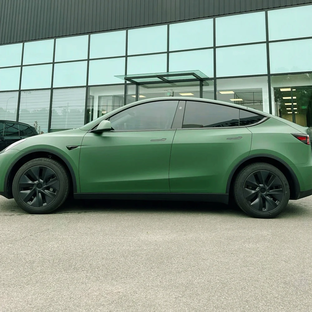 

Автомобильная наклейка, пленка для расширения Onium Green, автоматическая смена цвета, виниловая пленка, ПВХ, ПЭТ, без пузырьков, автомобильные аксессуары, автонаклейки