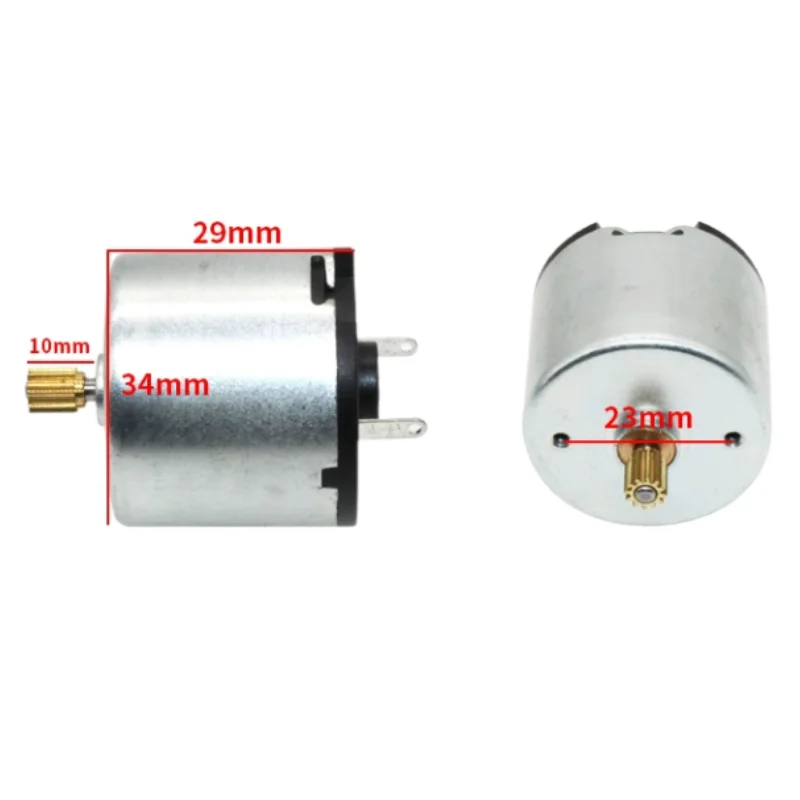 MC3429 DC Carbon Brush Motor With 0.5M 12T Copper Gear 24V 5300rpm Stable Life Low Noise Motor For KR Vending Machine