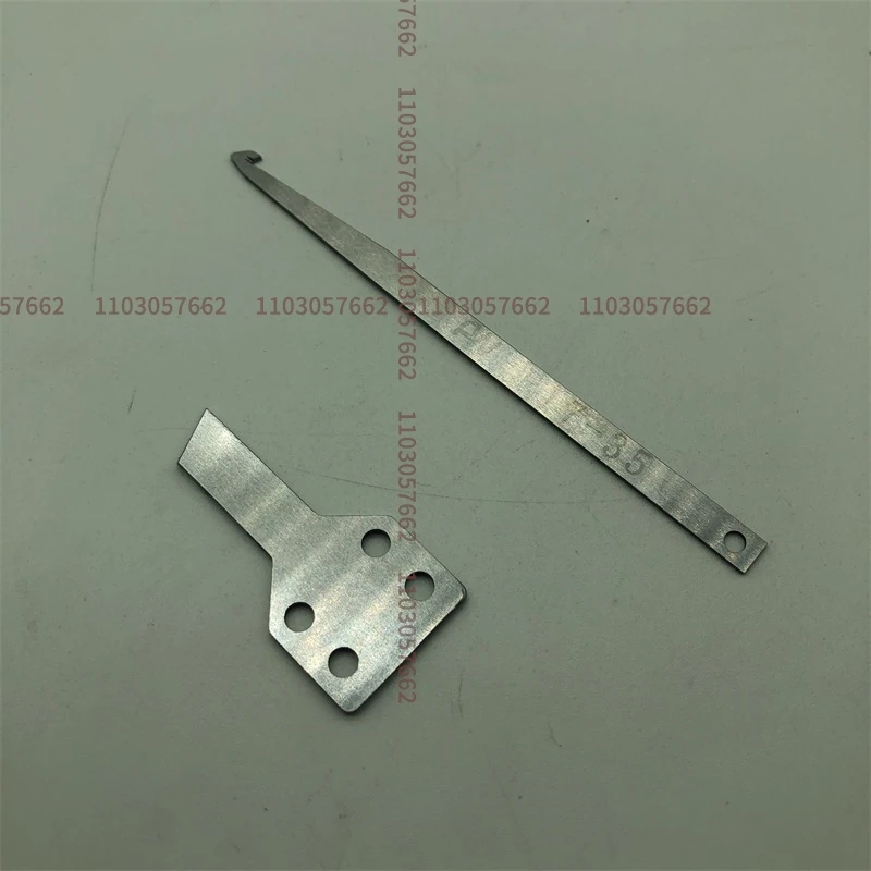 1PCS P17-35 P17-22 Original Moving and Fixed Knife for Shing Rui FW-787 Three Needle Five Thread Interlock Flat Lock Machine