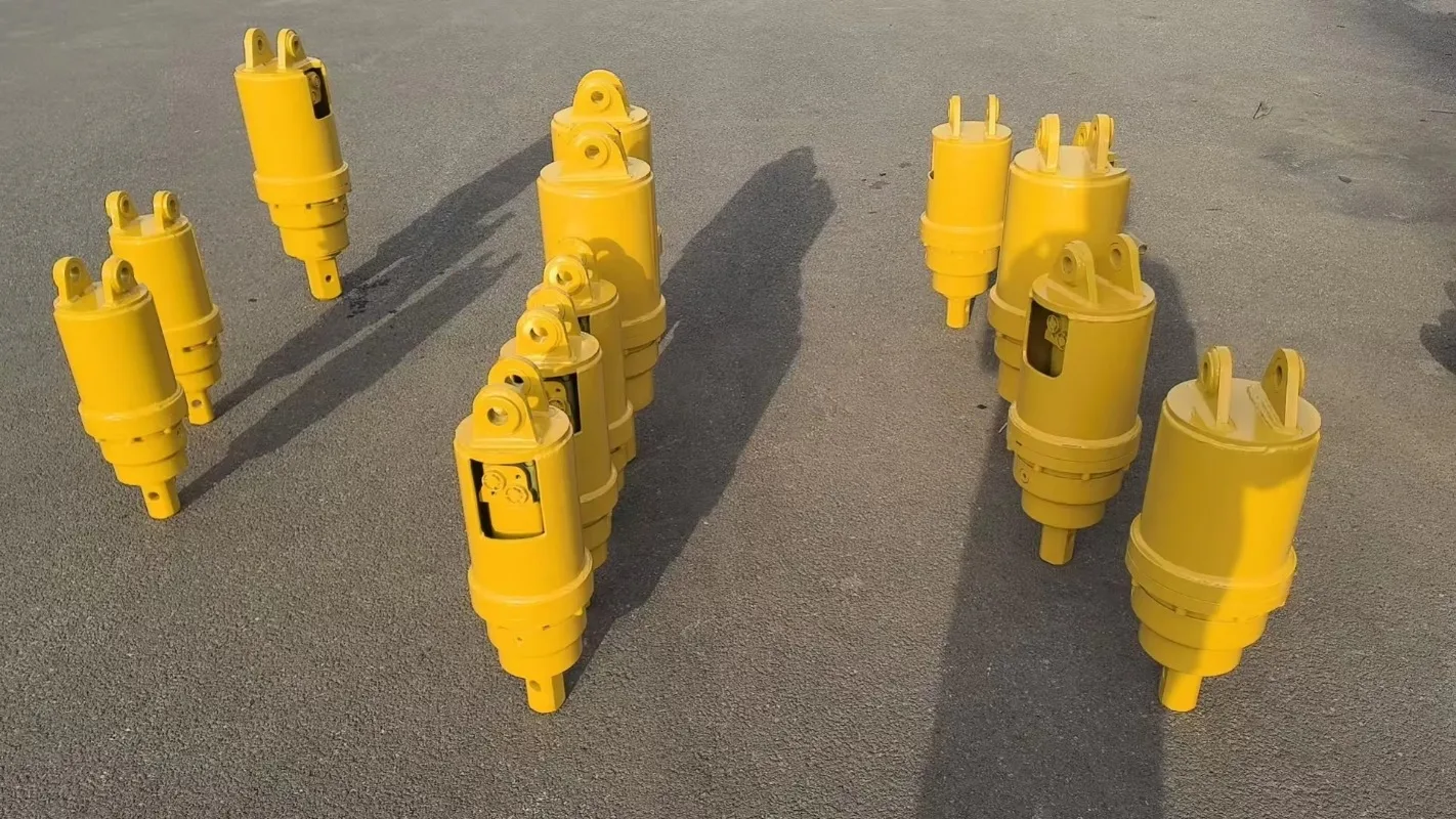 Clay Soil Drilling Auger Hydraulic Earth Drill Auger Digging Attachment for   Backhoe Crane