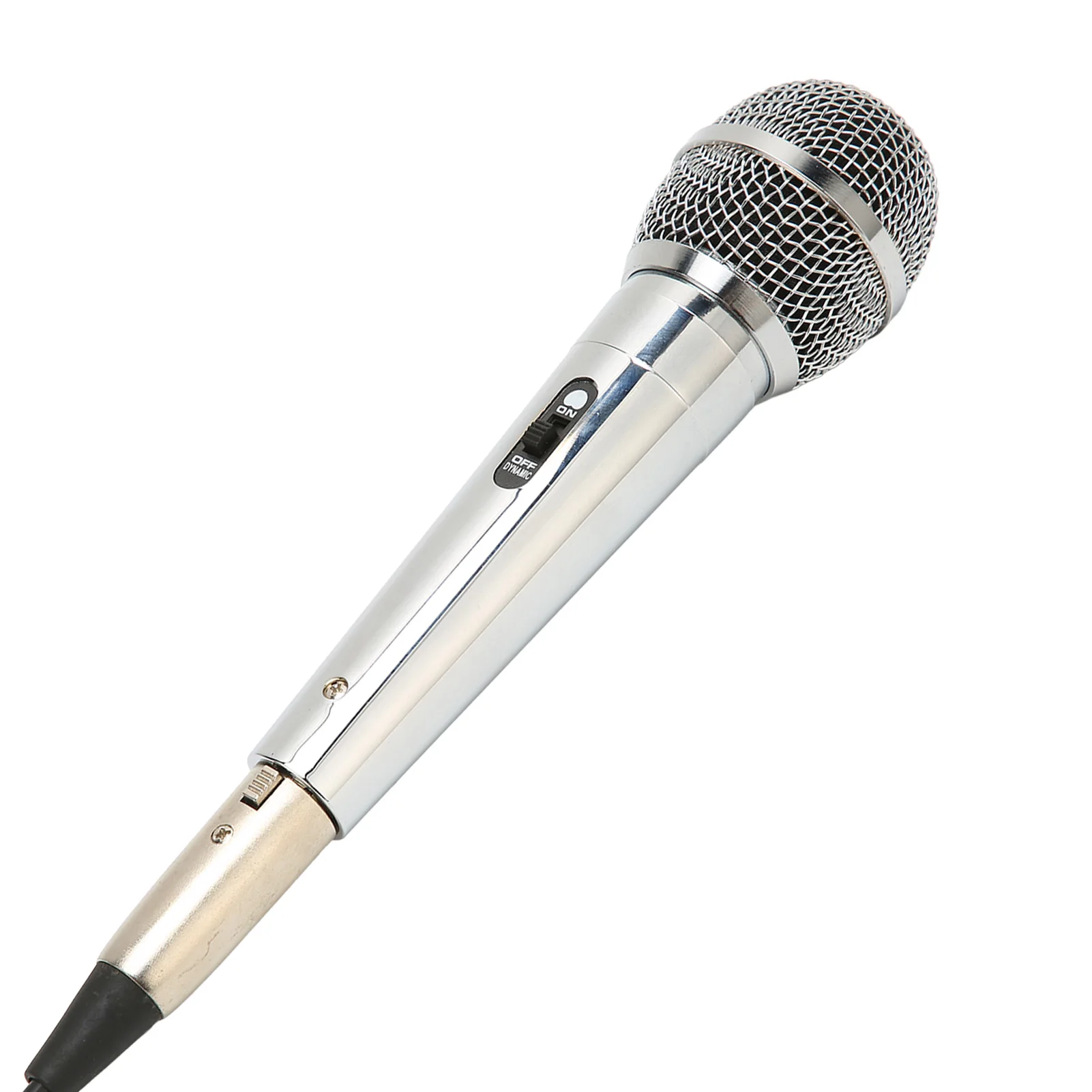 Micrófono con Cable con enchufe de 6,5mm, micrófono dinámico de mano para cantar, longitud de Cable de 9,8 pies para puesta en escena KTV en casa
