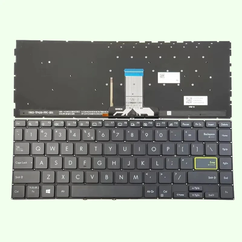 Keyboard for ASUS VivoBook Flip TM420 TM420U TM420UA TM420IA TP420U TP420L TP420UA TP420IA TP470 TP470EA  with backlit US Layout